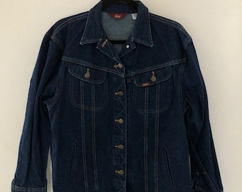 Vintage 1980s Ms Lee Women's Jean Jacket-made in USA - Etsy