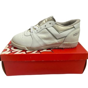 vintage pony toner II lo tops sneakers shoes womens size 6.5 deadstock NIB 1984
