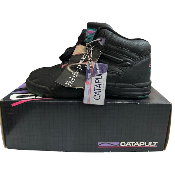 vintage LA gear catapult sneakers shoes womens size 6 deadstock NIB 1991