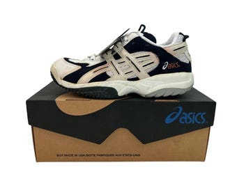 Zapatillas bajas Asics Gel-Skeet vintage para mujer, talla 8,5, stock de saldo, nuevas en 1999