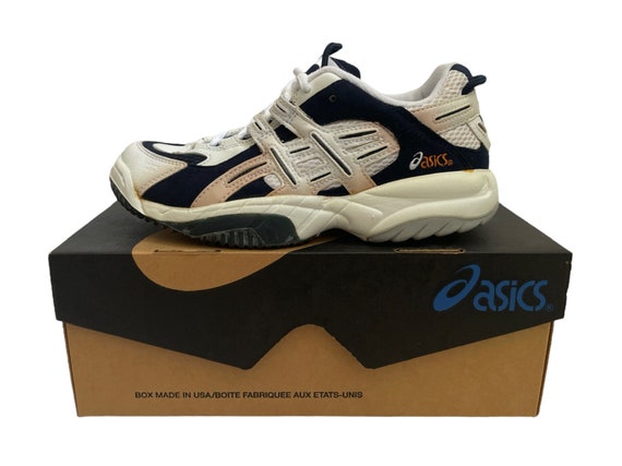 Vintage asics gel-skeet lage sneakers schoenen dames maat 8 - Etsy België