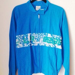 Vintage LA Gear Windbreaker Jacket Womens Size Medium Deadstock NWT 90s Made In USA