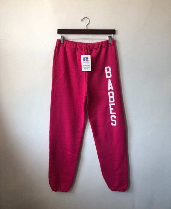 legit babes X russell athletic sweatpants adult si