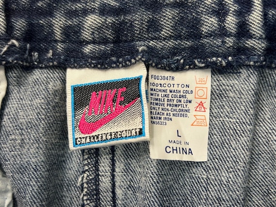 vintage nike challenge court denim mini tennis sk… - image 5