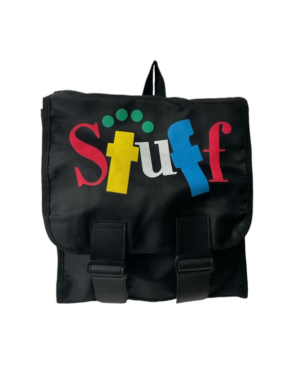 vintage "stuff" nylon rucksack backpack NWOT deads