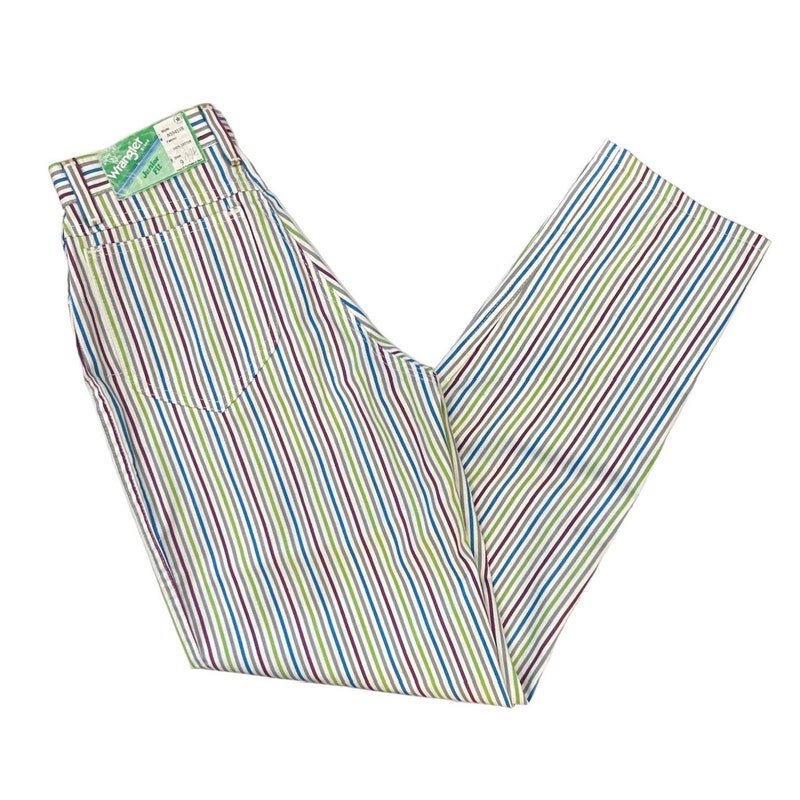 pinstripe pants brown