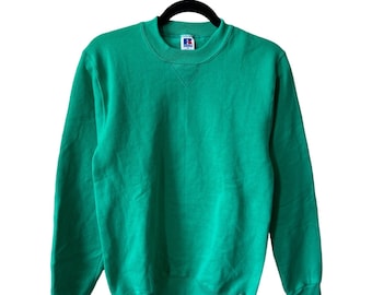 vintage russell athletic crewneck sweatshirt unisex size small deadstock NWT 90s made in USA