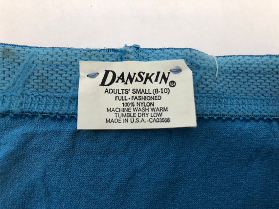 vintage danskin classic trunks adult size small d… - image 6