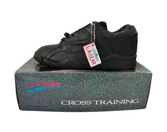 vintage LA gear flash sneaker lage sneakers schoenen dames maat 9 deadstock NIB jaren 90