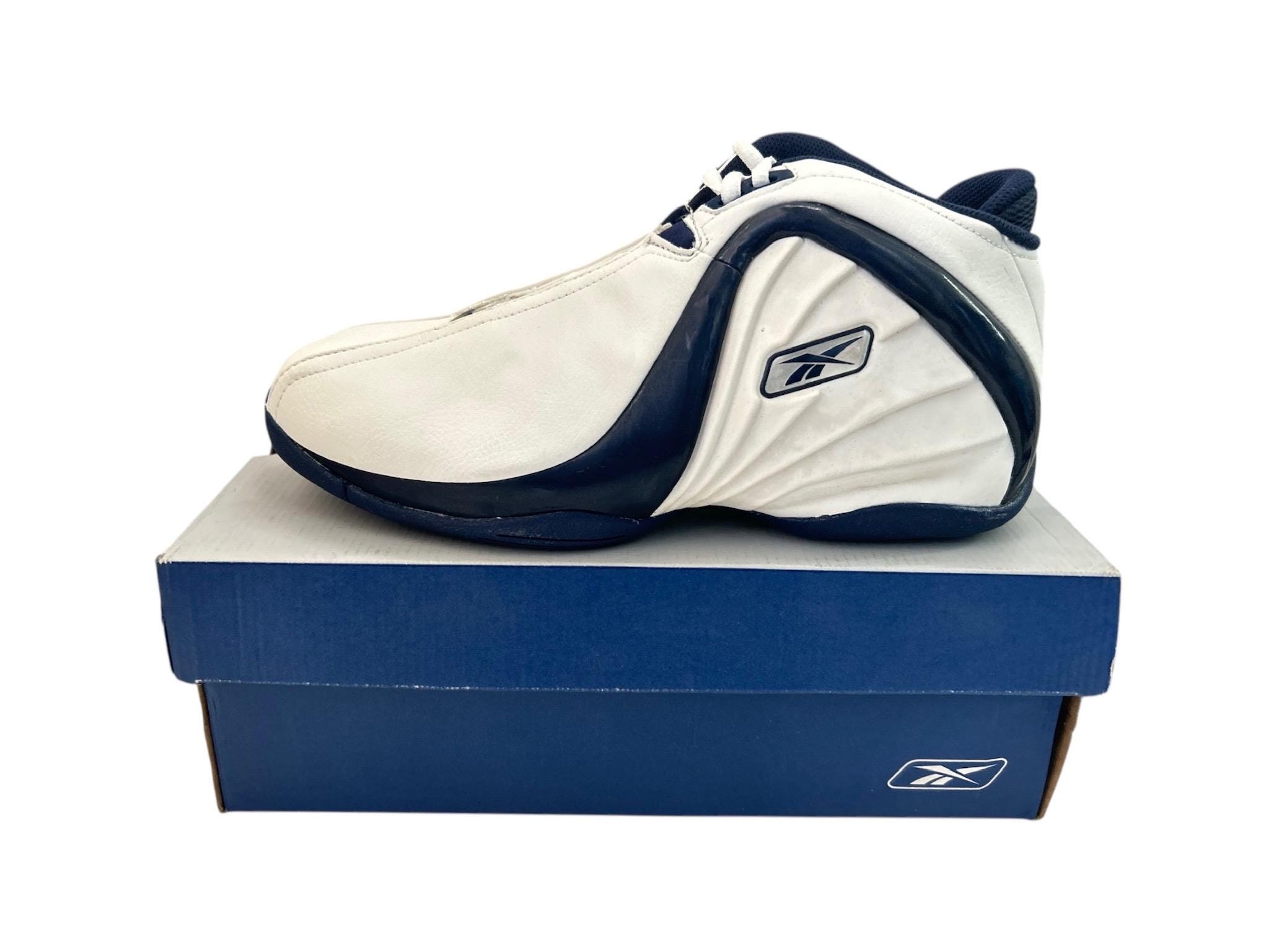 Vintage Reebok Team Drop Step Basketball Shoes Womens Size 9.5