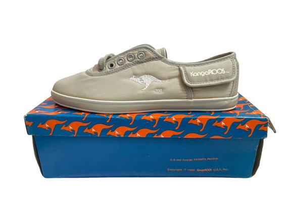 vintage roos NVD sneakers shoes womens size 5.5 deadstock NIB kangaroos 1980