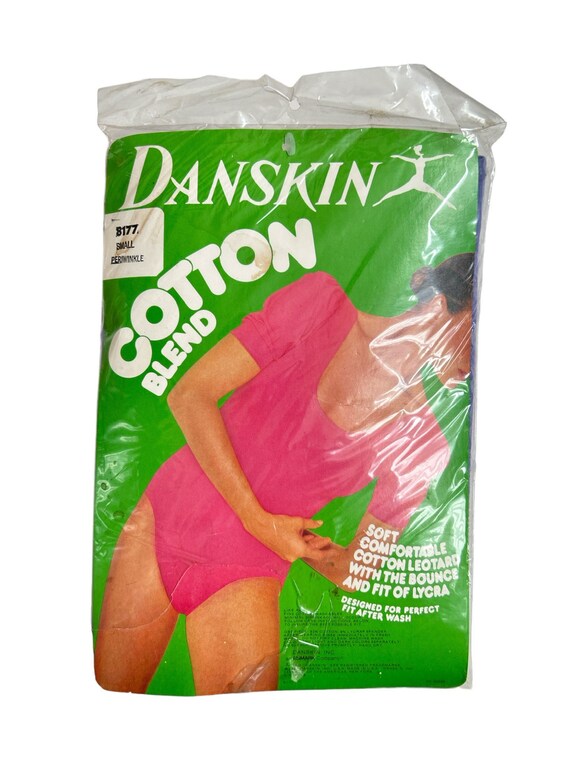 vintage danskin short sleeve leotard womens size … - image 2