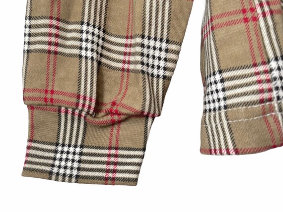 vintage basic editions plaid turtleneck womens si… - image 8