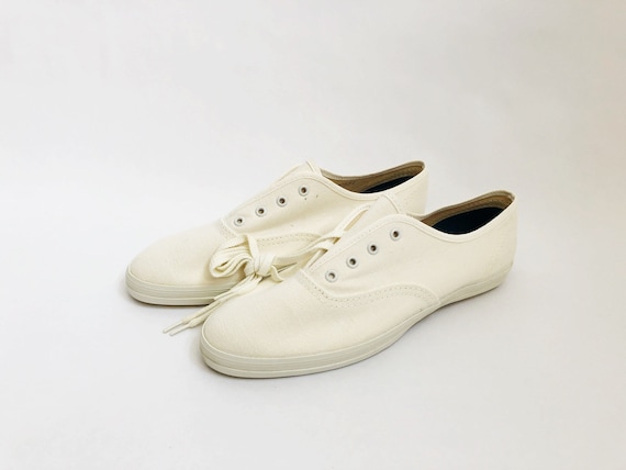 vintage tred-lite canvas sneakers women's size 4.… - image 1