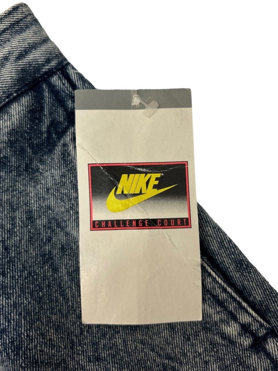 vintage nike challenge court denim mini tennis sk… - image 2