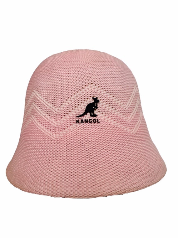 Vintage Kangol Crochet Bucket Hat Cap 