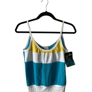 Vintage Wrangler Terry Tank Top Juniors Size Medium NOS 80er Jahre Neu mit Etikett made in USA