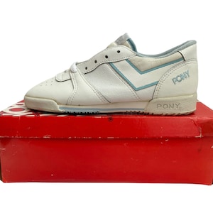 vintage pony toner II lo sneakers shoes womens size 5.5 deadstock NIB 1984