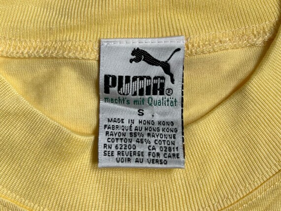 vintage puma t-shirt top womens size small deadst… - image 6