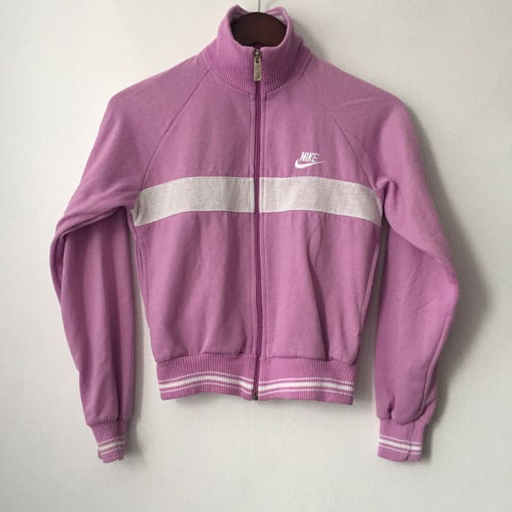 purple nike track jacket
