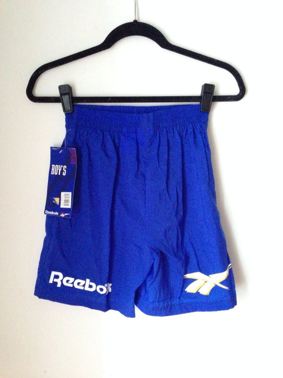 Deadstock Reebok Blue And Gold Athletic Shorts Bo… - image 4