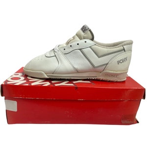 vintage pony toner II lo tops sneakers shoes womens size 6 deadstock NIB 1984