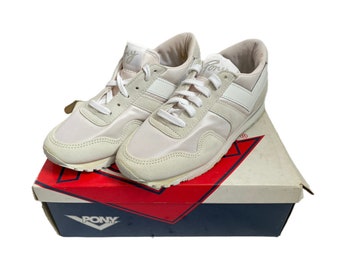 vintage pony lady spirit hardloopschoenen sneakers dames maat 6.5 deadstock NIB 80s