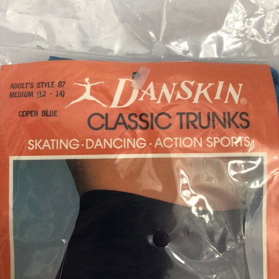 Vintage Danskin Classic Trunks Adult Size Medium Deadstock NIP 80s