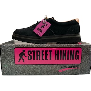 vintage LA gear city heights hiker sneakers shoes womens size 6.5 NIB 90s NOS deadstock