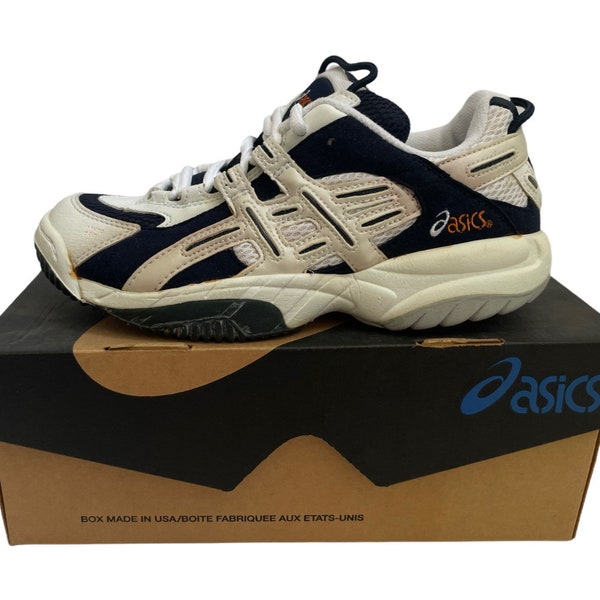 vintage asics gel-skeet low sneakers shoes womens size 9 deadstock NIB 1999