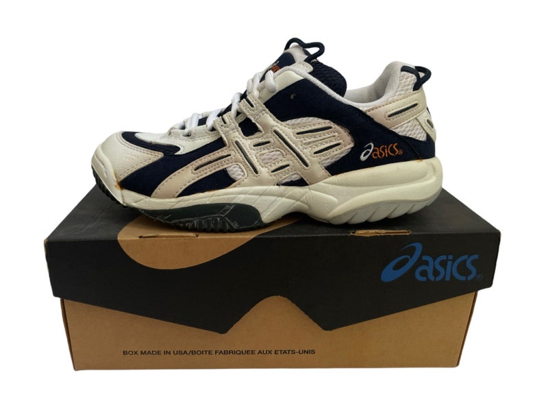 vintage asics gel-skeet baskets basses chaussures femme taille 9 deadstock NIB 1999 image 1