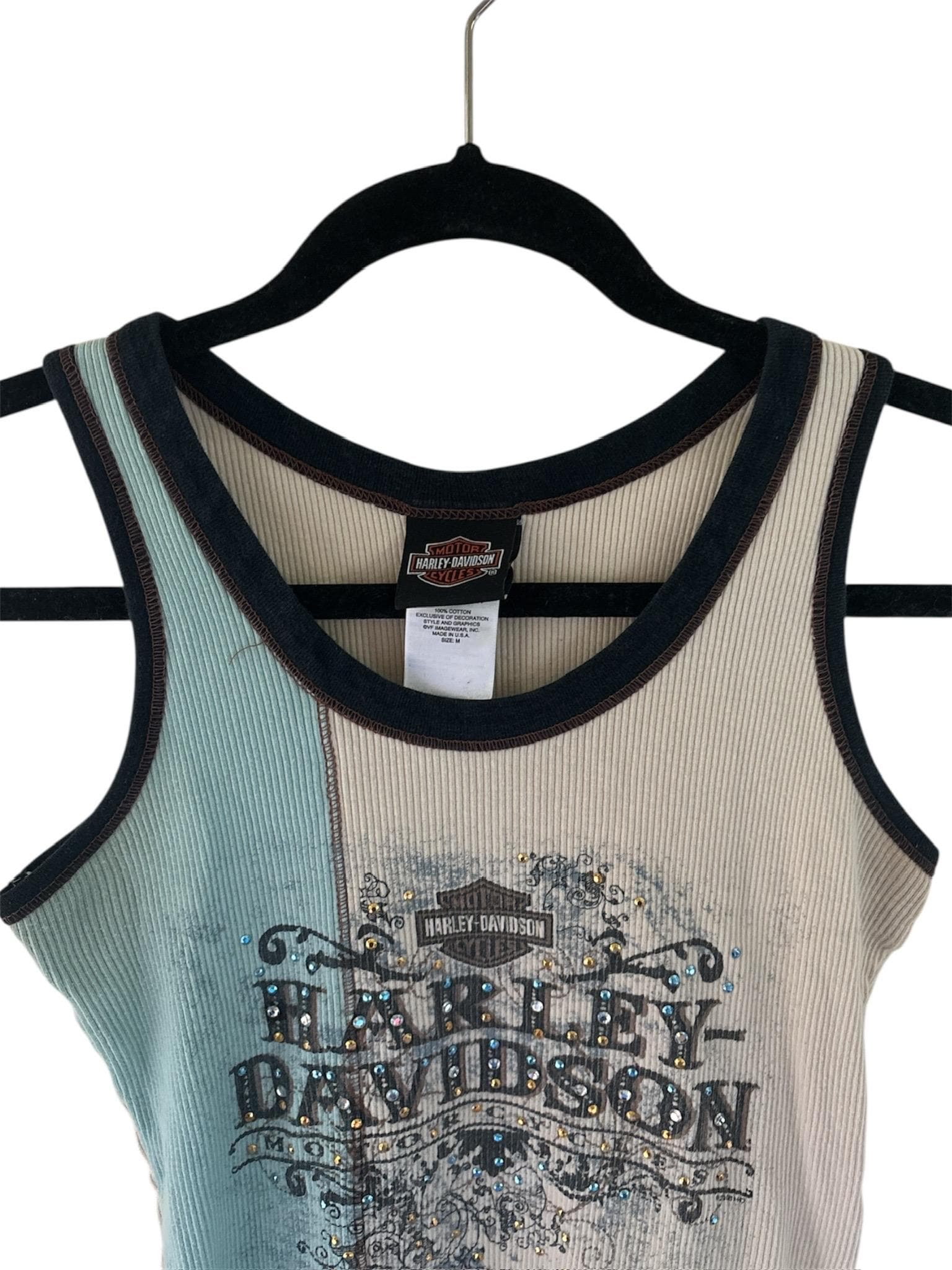 ヴィンテージ ハーレーダビッドソン タンクトップ シャツ レディース M