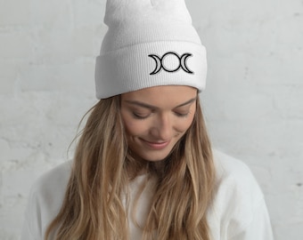 Triple Goddess Cuffed Beanie