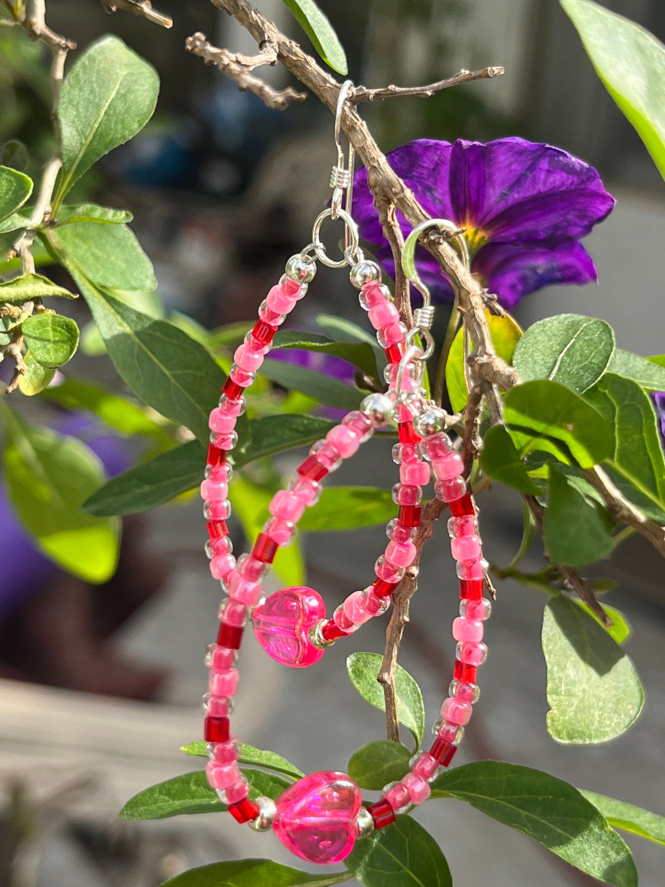 Yienate Cuore Cristallo Cerchio Goccia Orecchini Rosso Rubino Cuore Perno Strass Cluster Vuoto Amore Dangle Orecchini Oro Scintillante Esagerato Orecchini Sposa Prom Gioielli Per Le Donne Ragazze