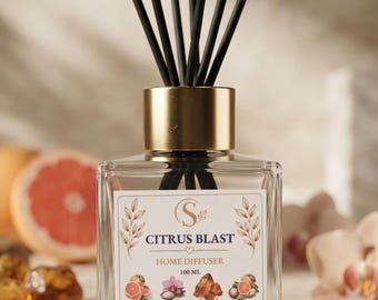 Scentovra Home Reed Diffuser – 100mL Fresh Fragrance for Small Spaces