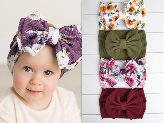 oversized bow headband