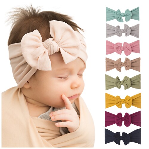Nylon Turban Knot Nylon Head Wrap Stretch Soft Nylon Baby Etsy