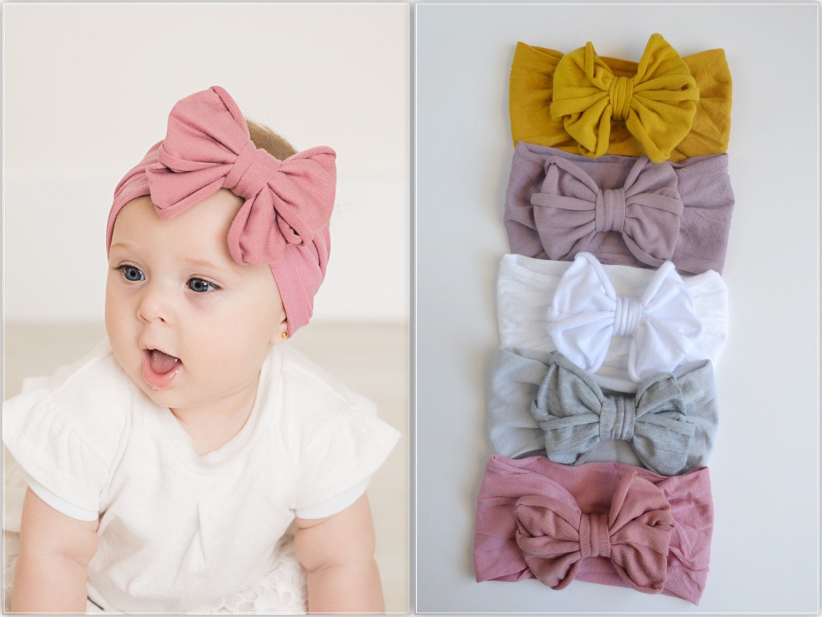 wide baby headbands