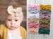 BULK Nylon Bow Headwrap, One size fits all nylon headbands, wide nylon headbands, baby headbands, CLASSIC Knot Nylon Headwrap