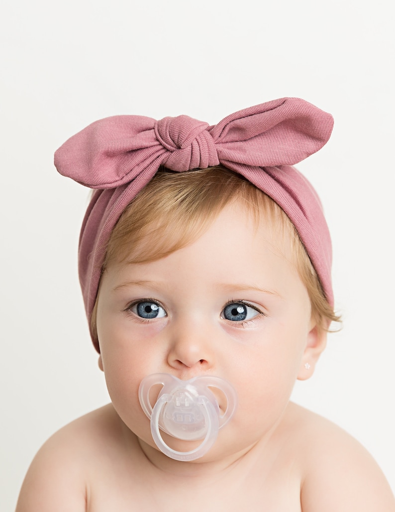 Grab Bag of 6 Baby Headbands Knot Bow Head Wrap Knit Head Etsy