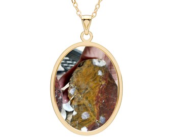 Fotoanhänger-Halskette, ovale Foto-Halskette nach Wunsch, Vintage-Schmuck aus Bernstein, personalisiertes Geschenk