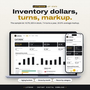 Used Car Dealer Inventory App | Recon Bills and RO Tracker, Markup, Lot Stats & Window Sticker Printing | Car Dealership Software, Pay Once image 7