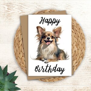 Chihuahua Birthday Card | 5x7 | Greeting Card | Funny Chihuahua Card | Cute Dog Birthday Card | Custom Message | Personalize