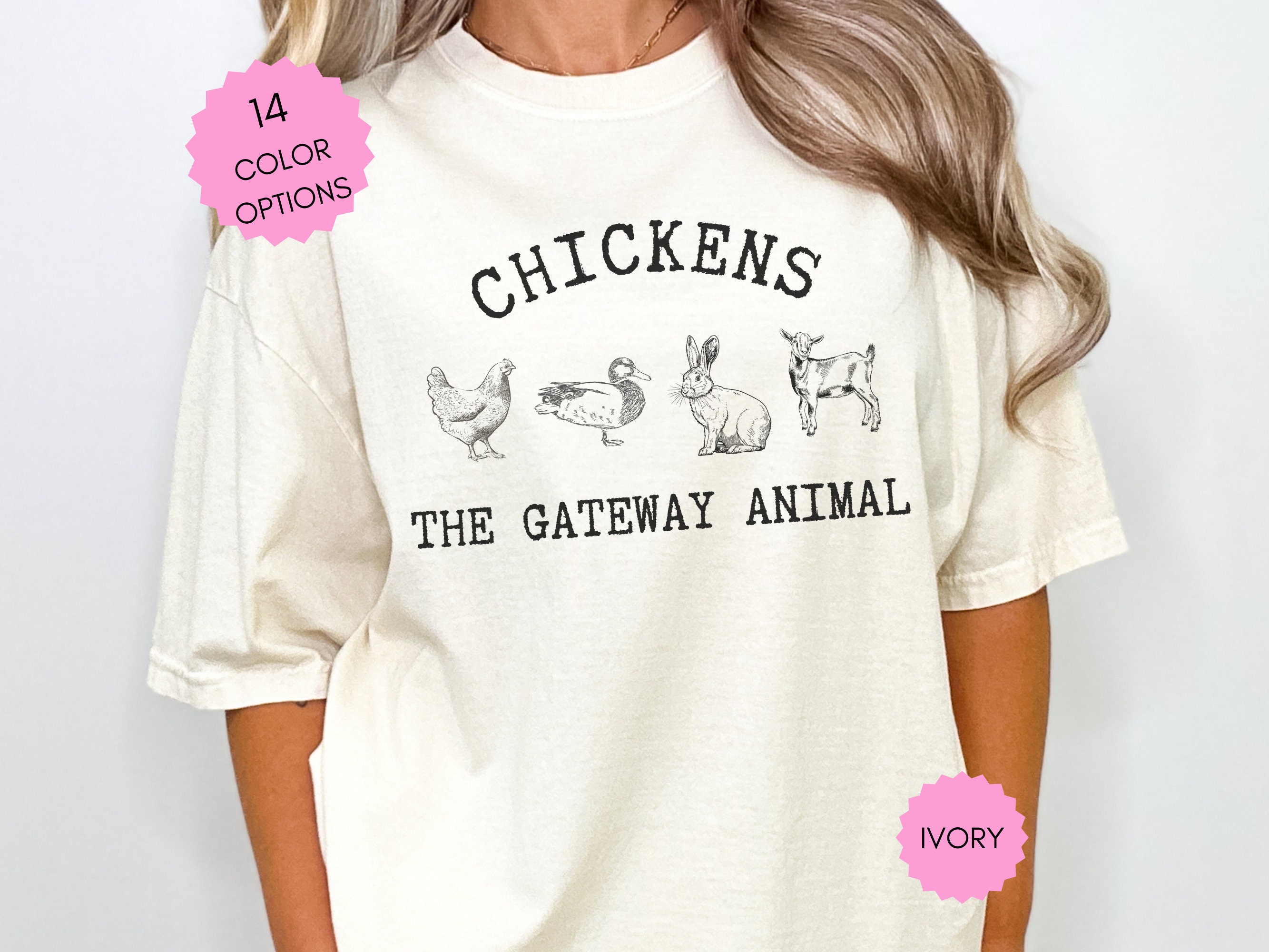 Gateway Chicken Shirt Chicken Coop Shirt Sarcastic Shirt Farm Shirt Mother's Day Gift for Mom Chicken Lover Gift Funny Shirt Homestead Shirt