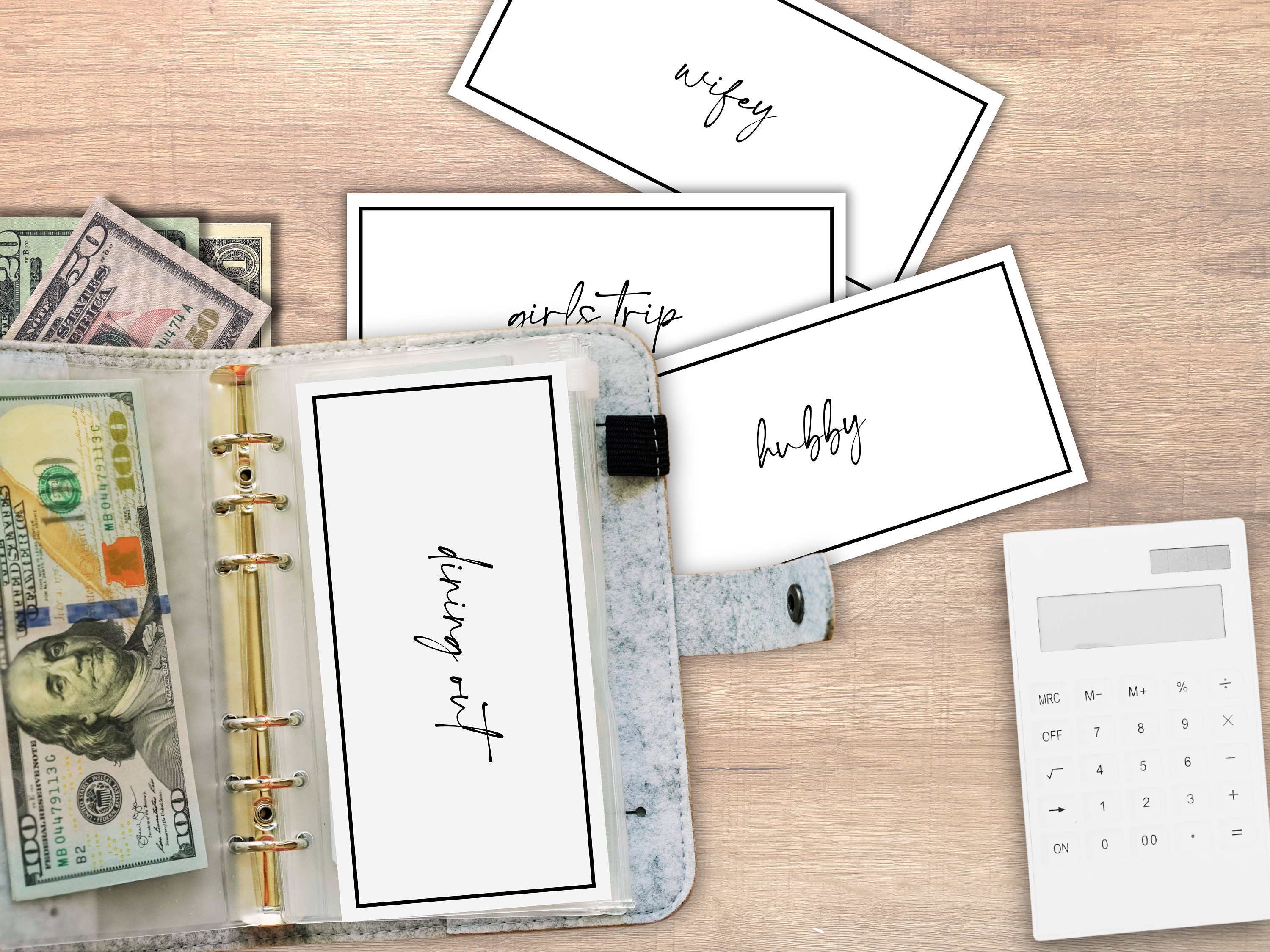 Minimalist Budget Binder Printable Inserts Printable Budget - Etsy
