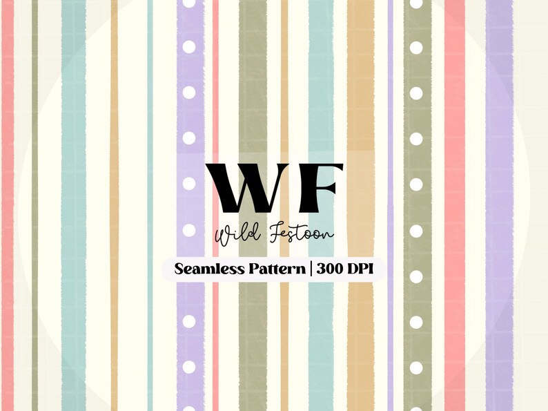 Feisoon Pattern Spring Stripes Digital Paper, Pastel Stripes Seamless Pattern, Pastel ...