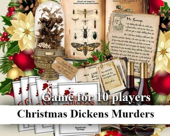 Eat Drink & Be MURDERED! An Immersive Christmas Murder Mystery