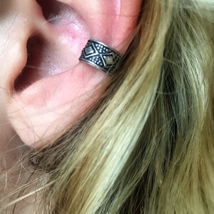 orecchino cartilagine, orecchino singolo non forato, orecchino alla moda, orecchini in argento sterling, polsino dell'orecchio senza piercing, orecchini da donna, orecchini boho