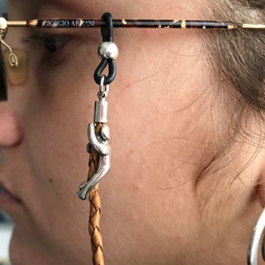 Glasses Chain Eyeglass Chain for Women Sunglass Chain Eyeglass Strap Eyeglasses  Holder Sunglasses Cord Reading Lanyard Gold Black sidonie 
