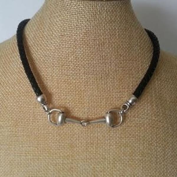 Horse necklace, Snaffle Bit choker, women choker, equestrian necklace, gift for horse lovers, unique holiday gift, Valentine’s gift